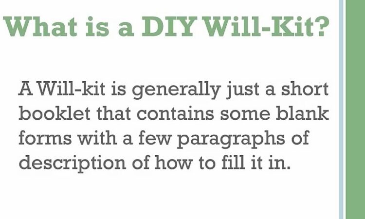 DIY Wills: Beware of the risks